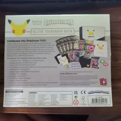 Pokemon TCG: 25th Anniversary Celebrations Elite Trainer Box (2021) 820650809439 - Image 2
