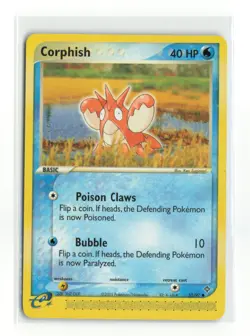 CORPHISH 52/97 EX DRAGON POKEMON TCG MP - Image 1