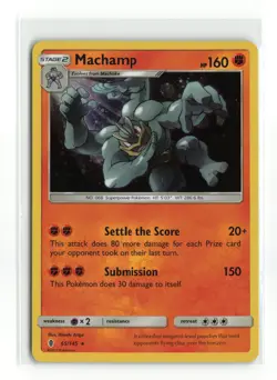 MACHAMP 65/145 COSMOS HOLO POKEMON TCG LP - Image 1