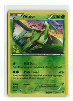VIRIZION 12/98 REVERSE HOLO ANCIENT ORIGINS POKEMON TCG LP - Image 1