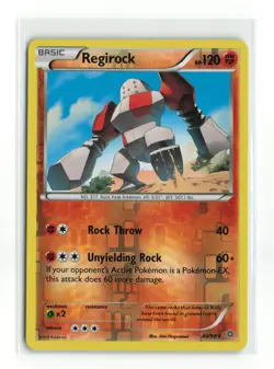 REGIROCK 40/98 REVERSE HOLO ANCIENT ORIGINS POKEMON TCG LP - Image 1
