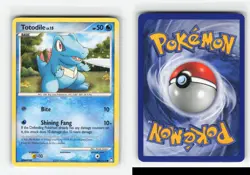 TOTODILE 106/123 MYSTERIOUS TREASURES POKEMON TCG LP - Image 3