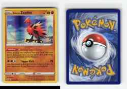 GALARIAN ZAPDOS 082/203 EVOLVING SKIES HOLO RARE POKEMON TCG NM - Image 3