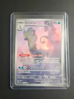 Aurorus 092/088 Illustration Rare ME03: Perfect Order Pokemon TCG NM - Image 3