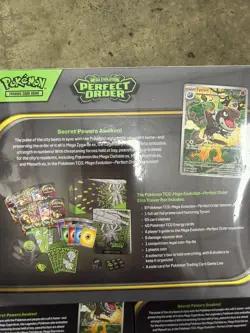 Pokemon Mega Evolution Perfect Order Elite Trainer Boxes Sealed New! Lot of 5! - Image 3