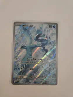 Pokemon TCG Articuno 161/159 Journey Together Illustration Rare NM - Image 1