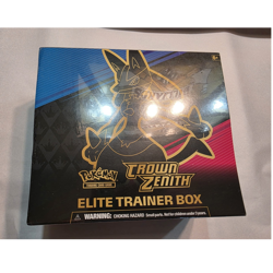 Pokemon TCG Crown Zenith Elite Trainer Box Factory Sealed English - Image 1