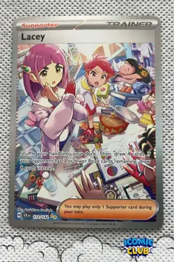 Lacey 172/142 Secret Rare Holo NM Stellar Crown SV07 Pokemon TCG - Image 1