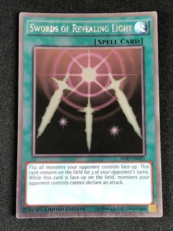 YUGIOH SWORDS OF REVEALING LIGHT NKRT-EN025 PLATINUM NM - Image 1