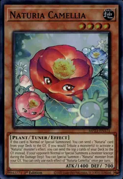 Yu-Gi-Oh! Naturia Camellia Super Rare MP23-EN171 - Image 1