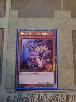 YUGIOH 4X DARK MAGICIAN GIRL ALT ARTS RA04/RA03 PLATINUM RARE 1ST ED NM - Image 3