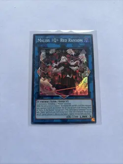 Yu-Gi-Oh! Maliss Q Red Ransom CRBR-EN018 Collector's Rare - Image 1