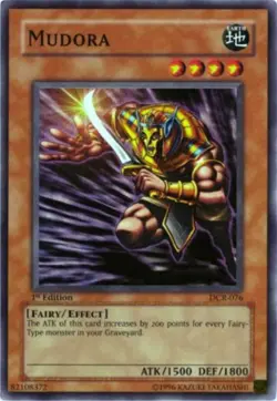 Mudora - DCR-076 - Super Rare - Unlimited Edition - Heavily Played - Dark Crisis - Image 1