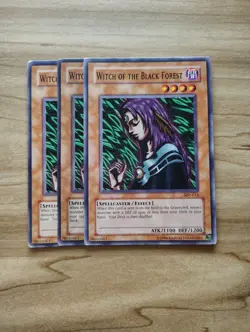 Yu-Gi-Oh! - Witch Of The Black Forest 3X - Complete Playset - Image 1