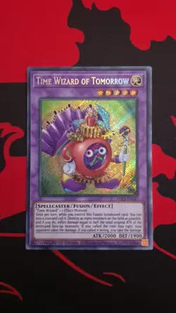 Yu-Gi-Oh! Time Wizard of Tomorrow DLCS-EN147 Limited Edition Secret Rare - Image 1