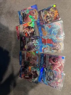 One Piece Chinese Card Game 2nd Anniversary Set of 10 Promo - Image 1