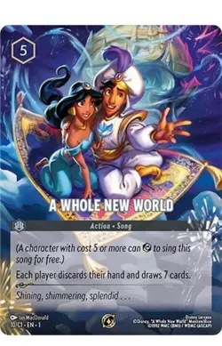 10/C1 Disney Lorcana A Whole New World Non Foil - Image 1
