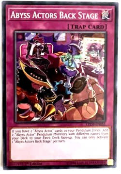 YuGiOh! - Abyss Actors Back Stage - LED3-EN055 - 1st Edition - Common - Image 1