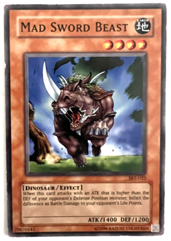 YuGiOh! - Mad Sword Beast - Common - Image 1
