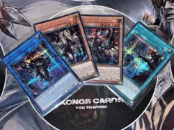MISPRINT NO NAME MP25-EN081 Fiendsmith Bundle Secret Rare YuGiOh 4 Cards - Image 1