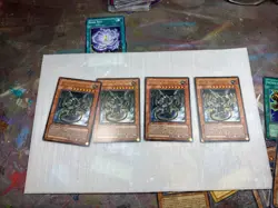 Yugioh Ancient Gear Gadjiltron Dragon SD10-EN001 1st Edition LP Condition X 4 - Image 1