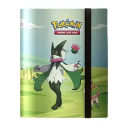 ULTRA PRO POKEMON Morning Meadow PRO-BINDER CARD HOLDER + 20 PAGES FOR CARDS - Image 1