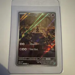 Sandygast Pokemon TCG SV Paldea Evolved Illustration Rare Card 214/193 - Image 2