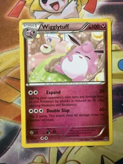 Pokemon Card Wigglytuff Fates Collide Uncommon 66/124 Near Mint - Image 1