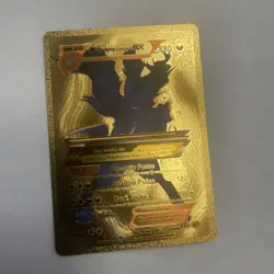 MEGA M shadow Lucario EX Gold Foil Card Hp 880 Fan Are Card Dark Strike 🔥🔥🔥 - Image 1
