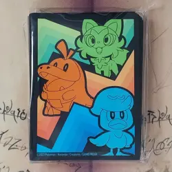 65 Ct Pokemon TCG Paldea Evolved ETB Card Sleeves (2 Pack Lot) SEALED - Image 3