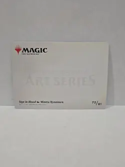 Sign in Blood Art Card Art Series: Strixhaven Regular - Image 2