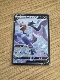 Pokemon TCG Galarian Articuno V TG16/TG30 Astral Radiance Holo Card - Image 1