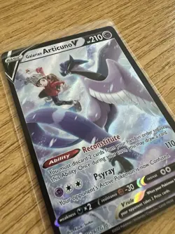 Pokemon TCG Galarian Articuno V TG16/TG30 Astral Radiance Holo Card - Image 2