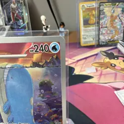Pokemon Wailord Illustration Rare 162/159 SV09 Journey Together Holo 240HP - Image 3