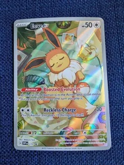 Pokemon Eevee 173 Sv: Scarlet & Violet Promo Cards Holo NM - Image 1