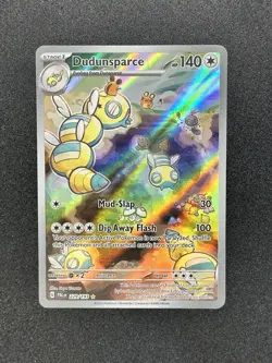 Pokemon Dudunsparce TCG Scarlet & Violet Paldea Evolved Holo Card 229/193 - Image 1