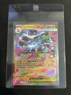 Pokemon TCG Mega Charizard X ex 013/094 Me02: Phantasmal Flames Holo - Image 3