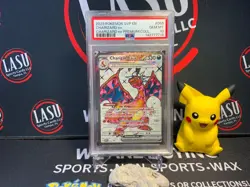 2023 POKEMON SVP EN-SV BLACK STAR PROMO #056 CHARIZARD EX PSA 10 - Image 1