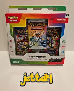 Pokemon First Partner Illustration Collection - Series 1 - ME01 ME02 NEW/SEALED! - Image 2