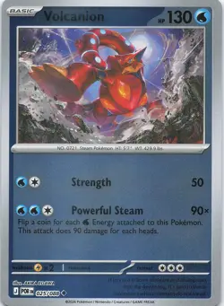VOLCANION 025/088 UC PERFECT ORDER POKEMON REVERSE HOLO LP - Image 1