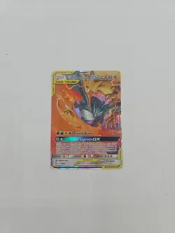 Pokemon Moltres & Zapdos & Articuno GX 44/68 Hidden Fates Ultra Rare Holo 300 HP - Image 1