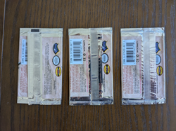 EMPTY Pokemon Fossil 1st Edition Art Set & Team Rocket Set Booster Pack Wrappers - Image 2