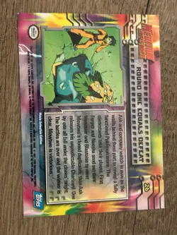 Pokemon TCG 1999 Topps Round One Equals Defeat Mewtwo Strikes Back #26 Regular - Image 4