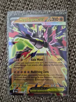 Mega Zygarde ex 047/088 Me03: Perfect Order Holo - English - Pokemon TCG - Image 1