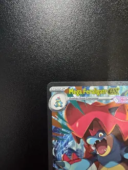 Mega Feraligatr ex 274/217 Ascended Heroes Special Illustration Rare Pokemon NM - Image 3