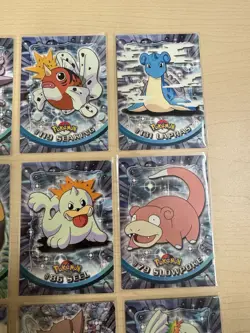 POKEMON 2000 TOPPS TV ANIMATION EDITION 1999-2000 SERIES NON HOLO LOT of 9 - Image 4