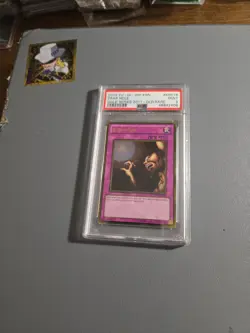 2011 YU-GI-OH! KOREAN GOLD SERIES #KR018 TRAP HOLE GS03-GOLD RARE Psa 9 Pop 1 - Image 1
