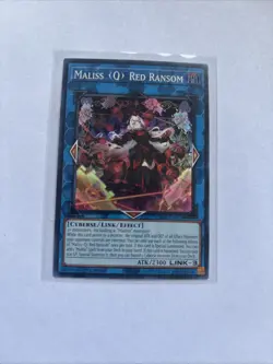 Yu-Gi-Oh! Maliss Q Red Ransom CRBR-EN018 Collector's Rare - Image 1