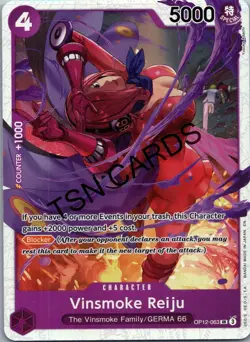 One Piece TCG Vinsmoke Reiju OP12-063 Super Rare Foil Near Mint English - Image 1