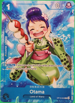 One Piece Otama OP13-043 Promo 2026 Welcome Pack Vol 1 Pirate Party English NM - Image 1
